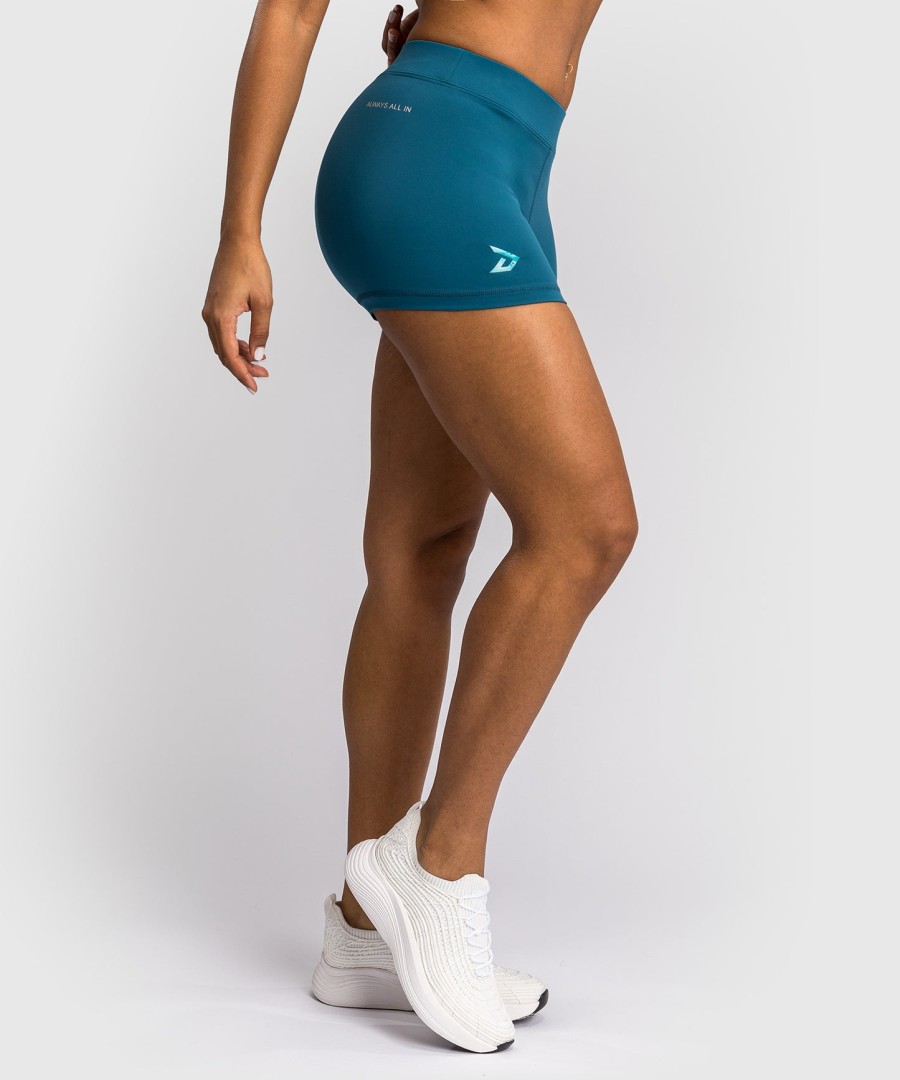 venum x demi damen vale tudo shorts – azurblau