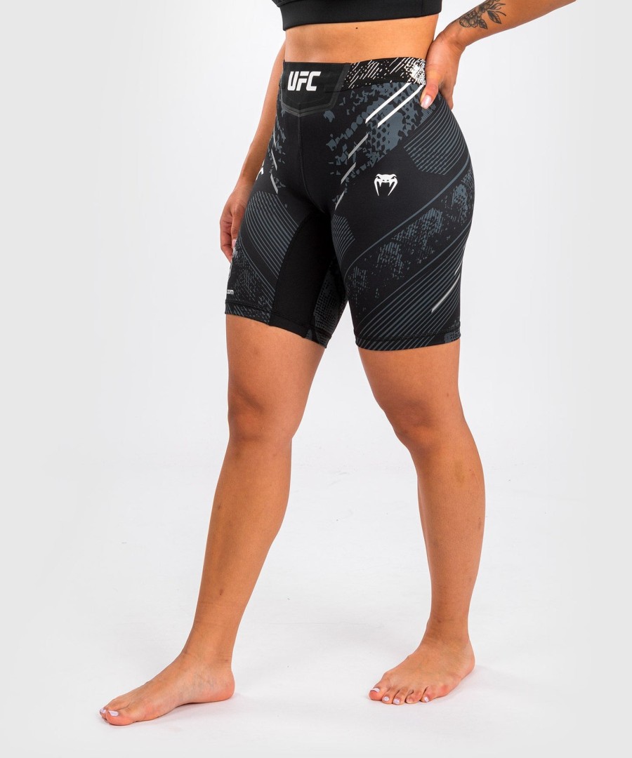ufc adrenaline by venum authentic fight night damen vale tudo short - long fit - schwarz