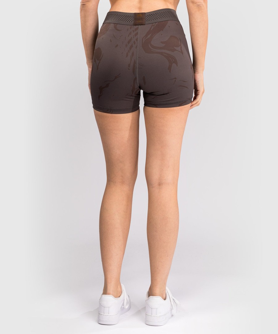 ufc fusion by venum fight week frauen vale tudo short - earthen brown