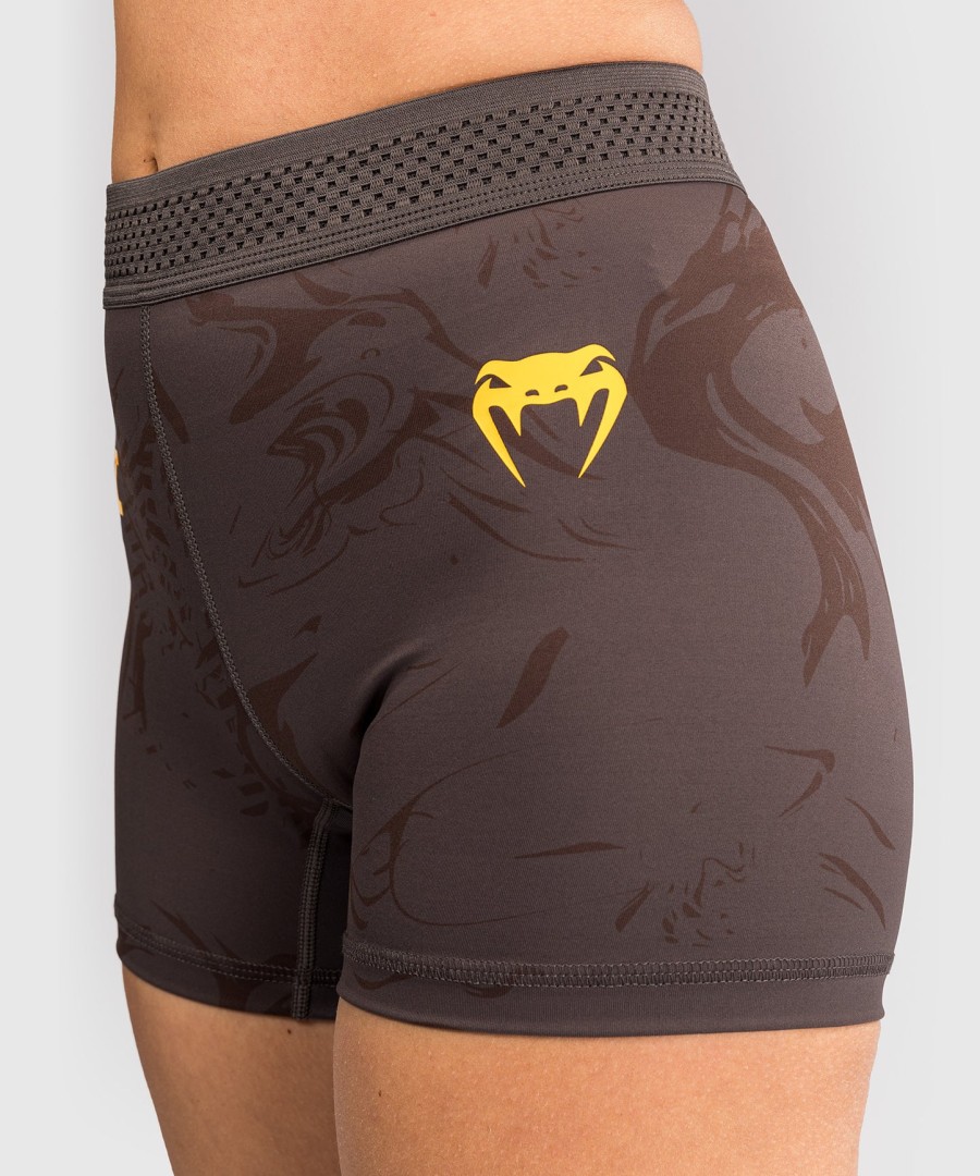 ufc fusion by venum fight week frauen vale tudo short - earthen brown
