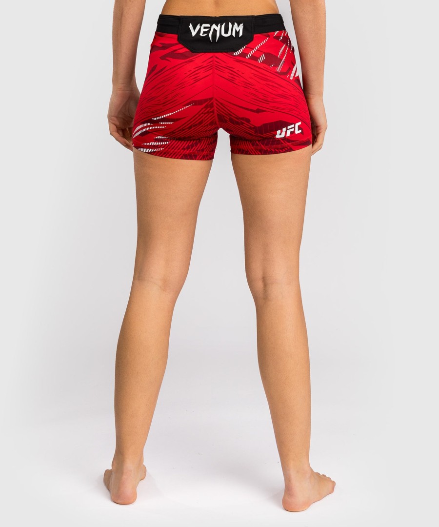 ufc fusion by venum authentic fight night damen vale tudo short – kurze passform – rot
