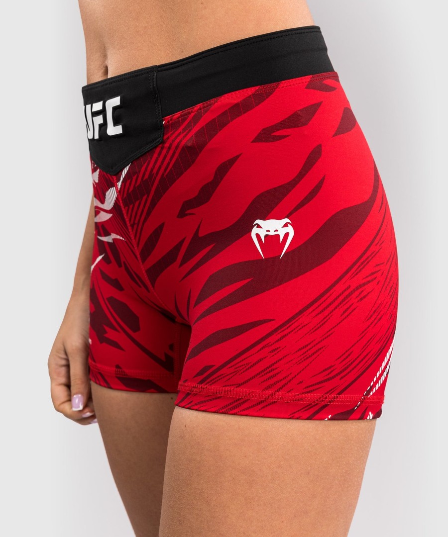 ufc fusion by venum authentic fight night damen vale tudo short – kurze passform – rot
