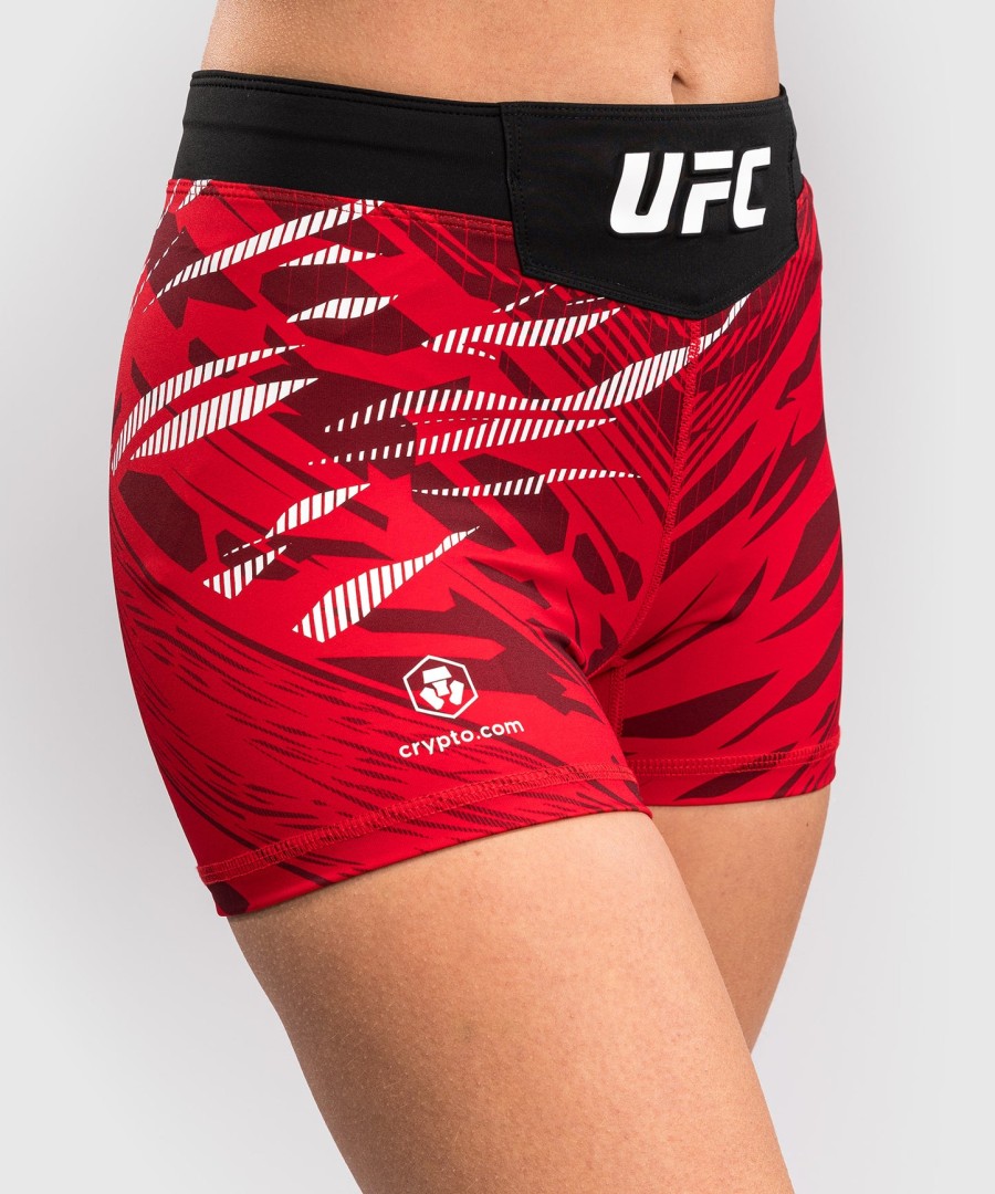 ufc fusion by venum authentic fight night damen vale tudo short – kurze passform – rot