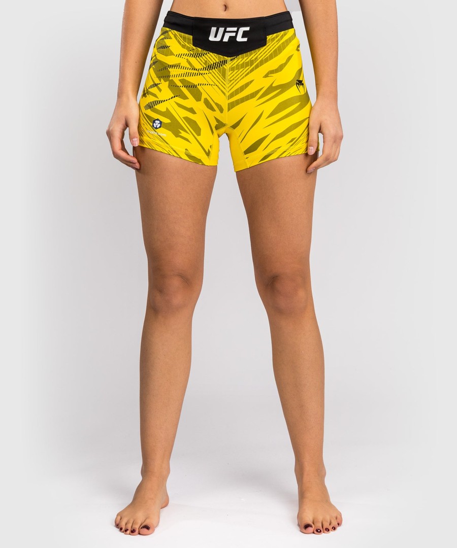 ufc fusion by venum authentic fight night damen vale tudo short - kurze passform - gelb