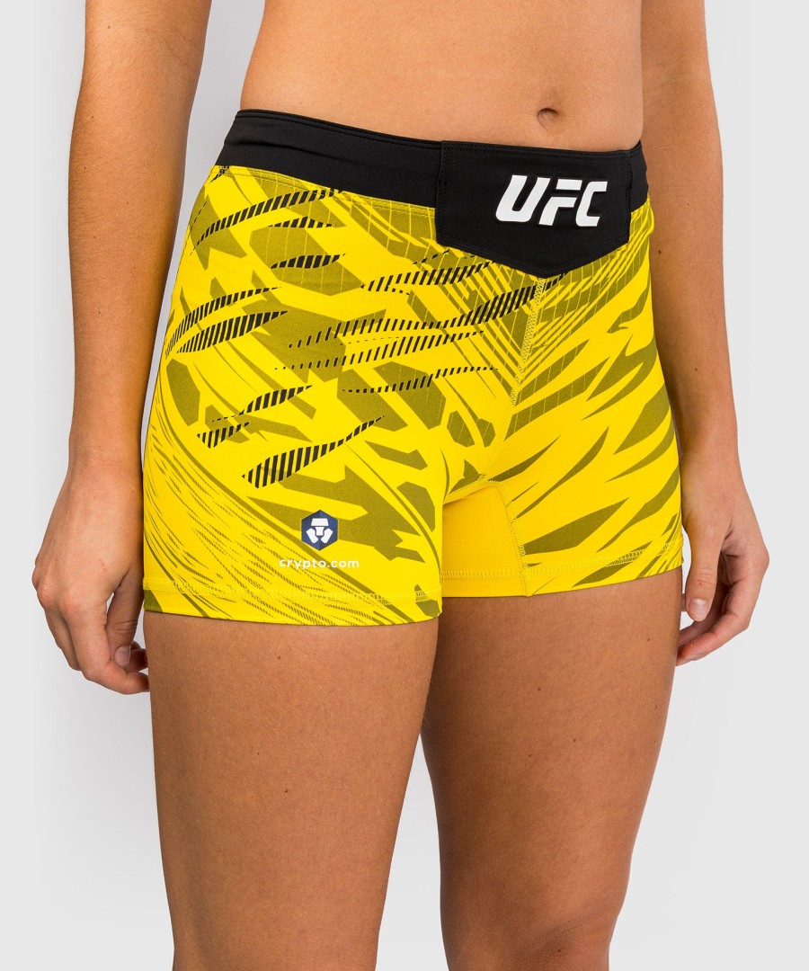 ufc fusion by venum authentic fight night damen vale tudo short - kurze passform - gelb