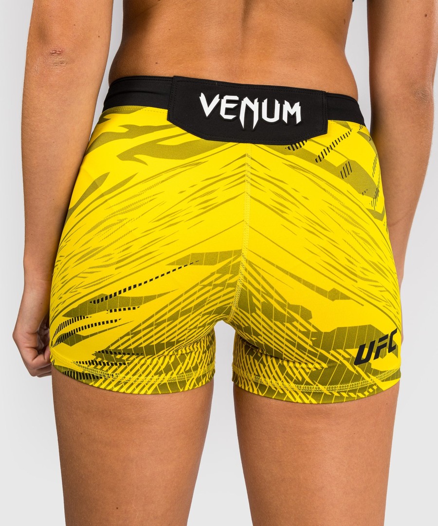 ufc fusion by venum authentic fight night damen vale tudo short - kurze passform - gelb