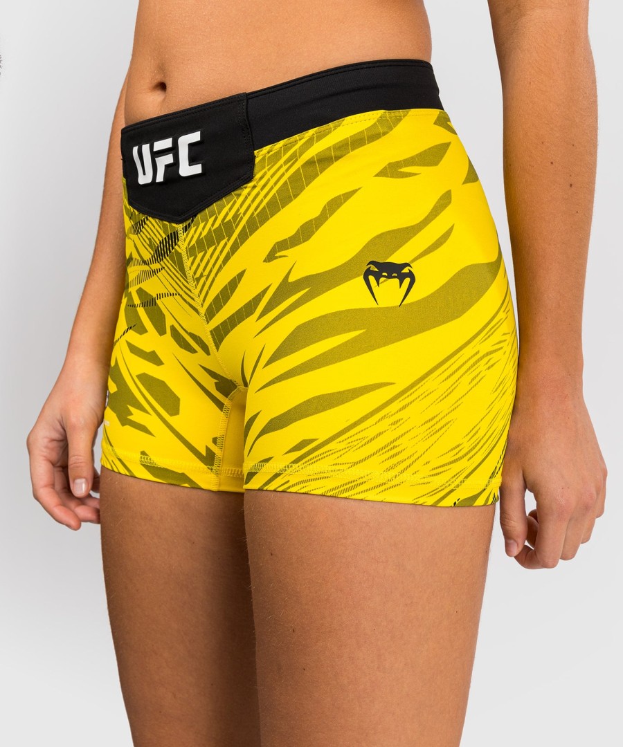 ufc fusion by venum authentic fight night damen vale tudo short - kurze passform - gelb