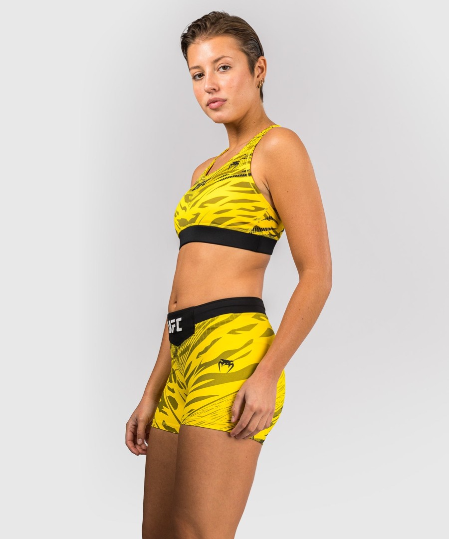 ufc fusion by venum authentic fight night damen vale tudo short - kurze passform - gelb