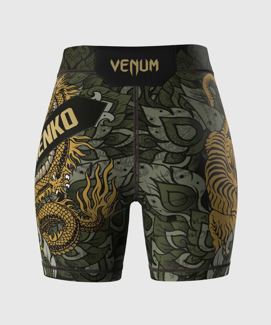 damen ufc unrivaled by venum green valentina shevchenko vale tudo short