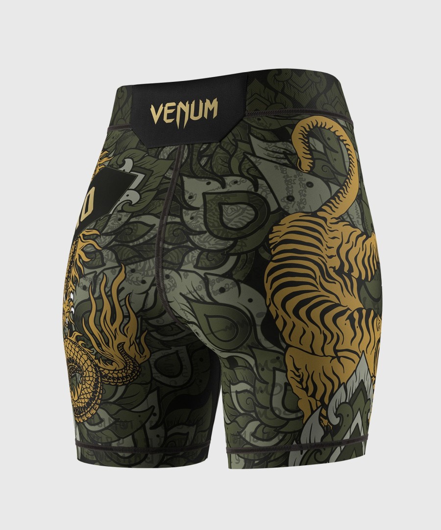 damen ufc unrivaled by venum green valentina shevchenko vale tudo short