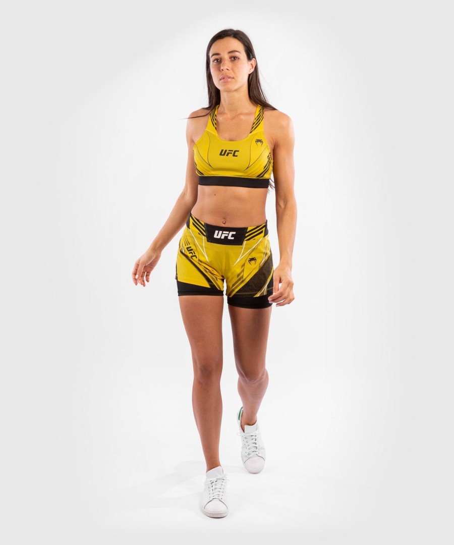ufc venum authentic fight night damenshorts – kurze passform – gelb
