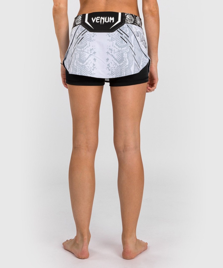 ufc adrenaline by venum authentic fight night damen-skort – weiß