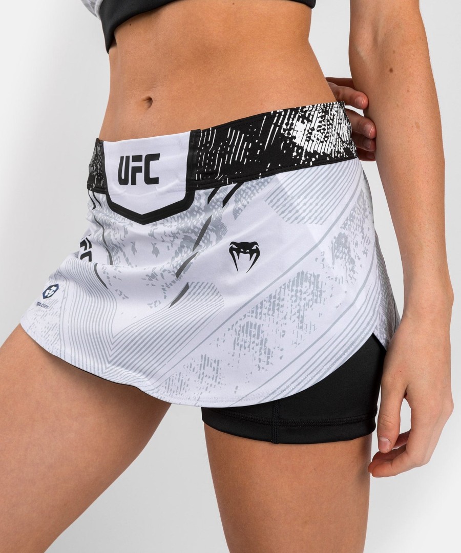 ufc adrenaline by venum authentic fight night damen-skort – weiß
