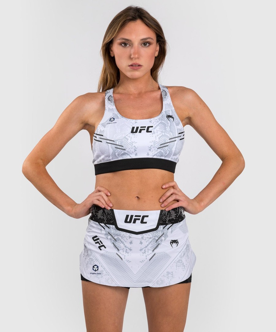 ufc adrenaline by venum authentic fight night damen-skort – weiß