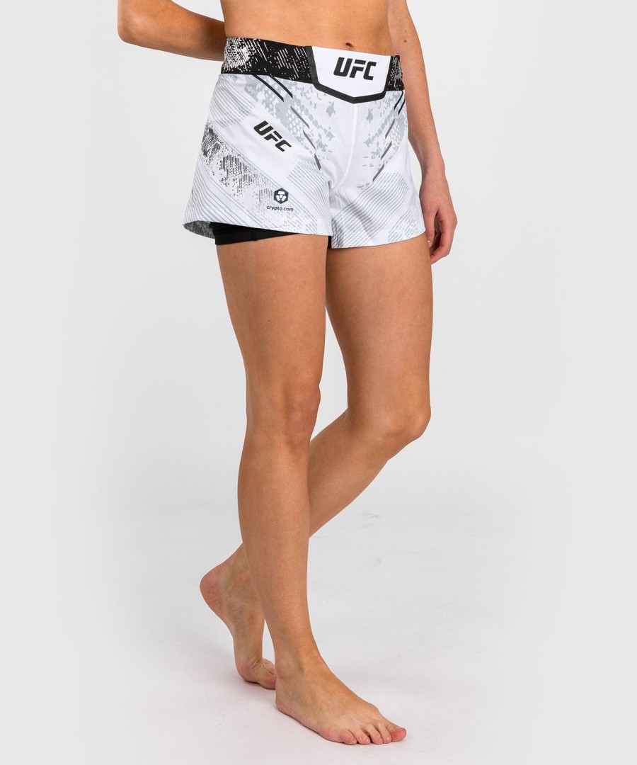 ufc adrenaline by venum authentic fight night damen-kampfshorts – weiß