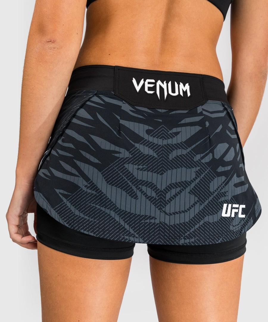 ufc fusion by venum authentic fight night damen-skort – schwarz