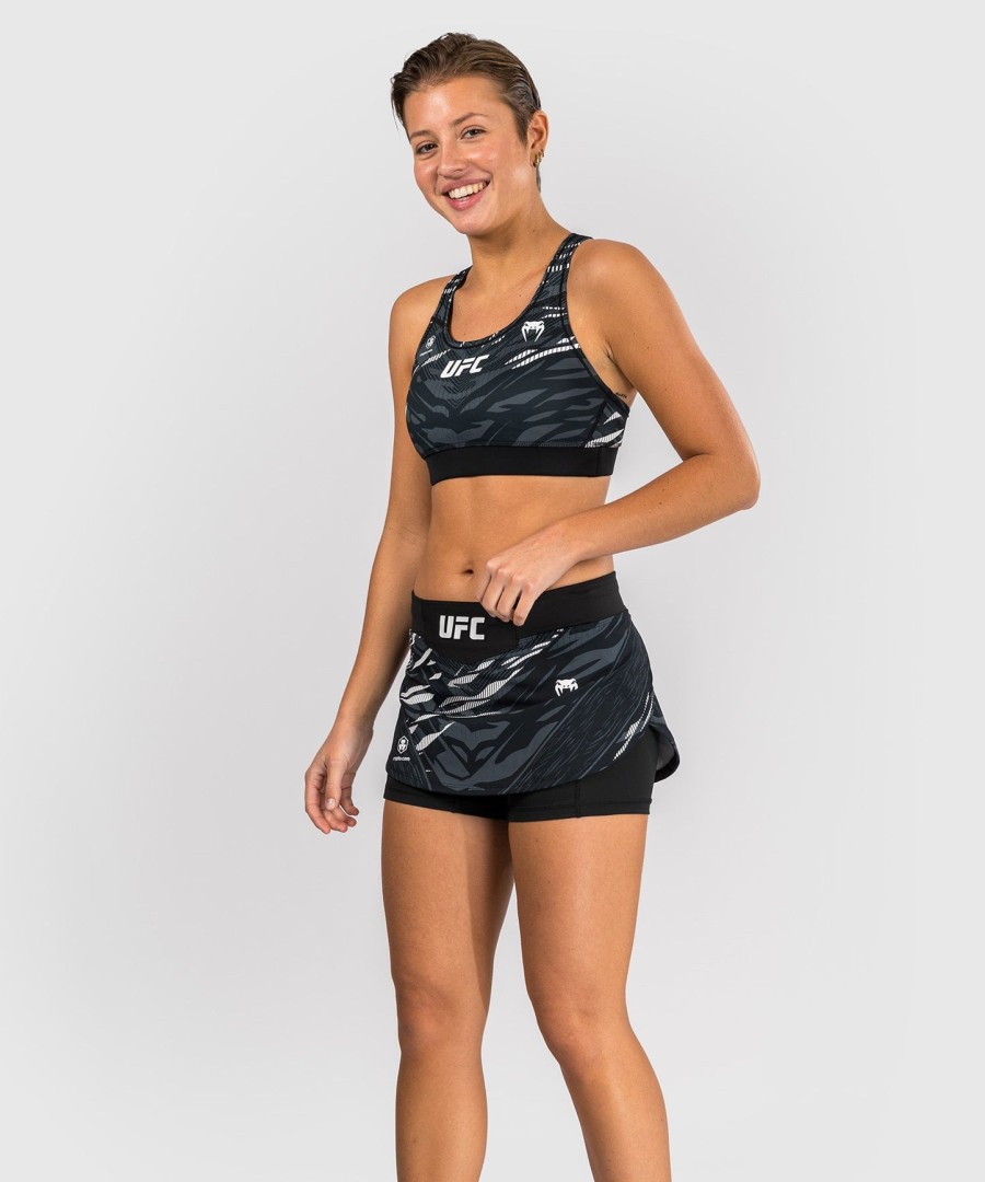 ufc fusion by venum authentic fight night damen-skort – schwarz