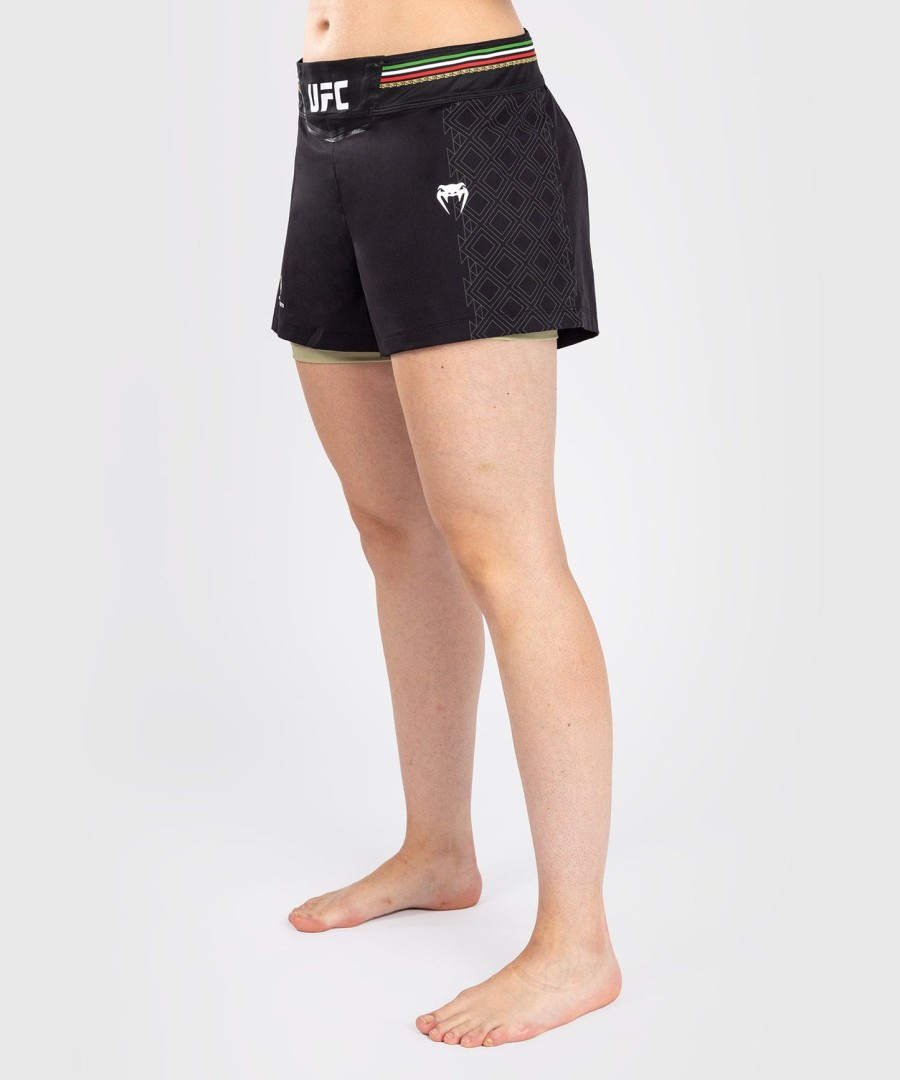 noche ufc by venum authentic fight night damen-kampfshorts - schwarz