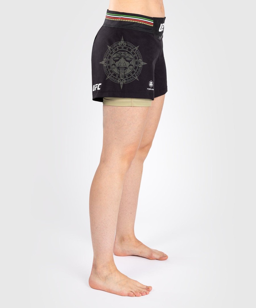 noche ufc by venum authentic fight night damen-kampfshorts - schwarz