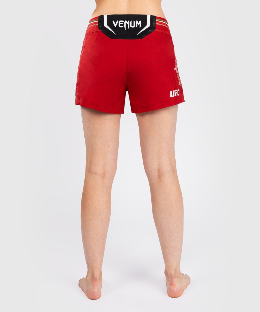 noche ufc by venum authentic fight night damen-kampfshorts - rot