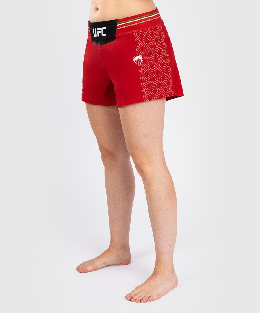 noche ufc by venum authentic fight night damen-kampfshorts - rot