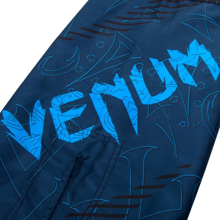 venum nightcrawler fightshorts - marineblau