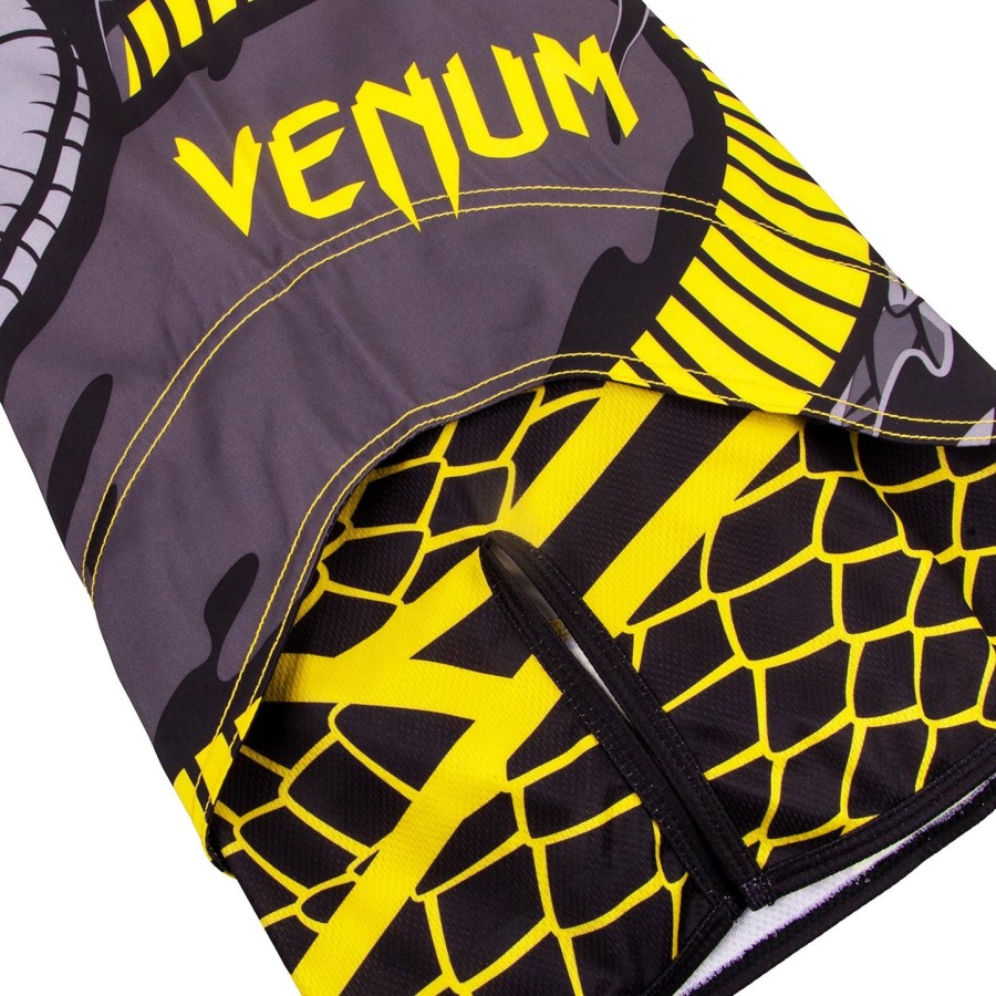 venum snaker fightshorts - schwarzgelb