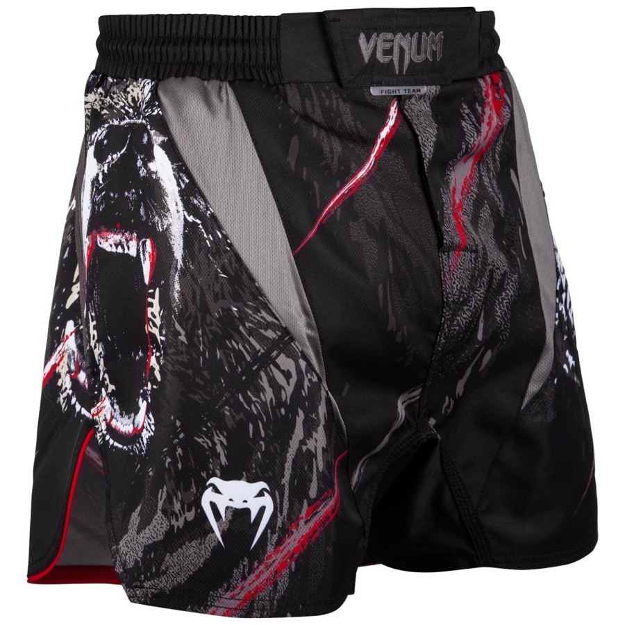 venum grizzli fightshorts - schwarzweiß