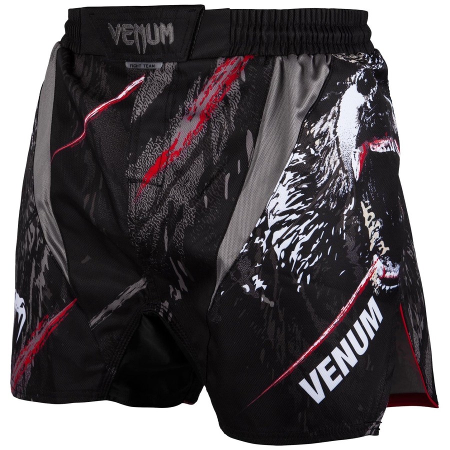 venum grizzli fightshorts - schwarzweiß