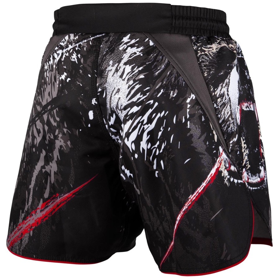 venum grizzli fightshorts - schwarzweiß