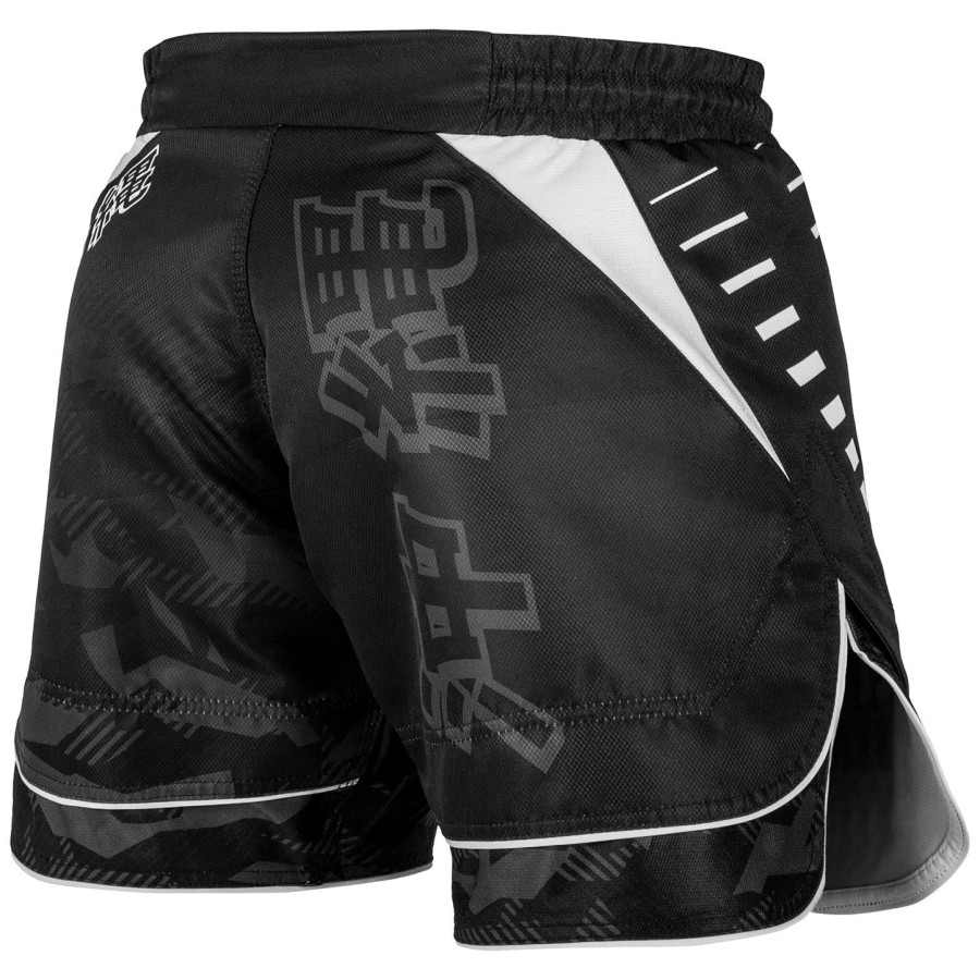 venum okinawa 2.0 fightshorts - schwarzweiß