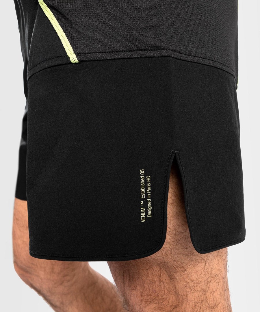 venum fusion 2.0 fightshort – schwarzgelb