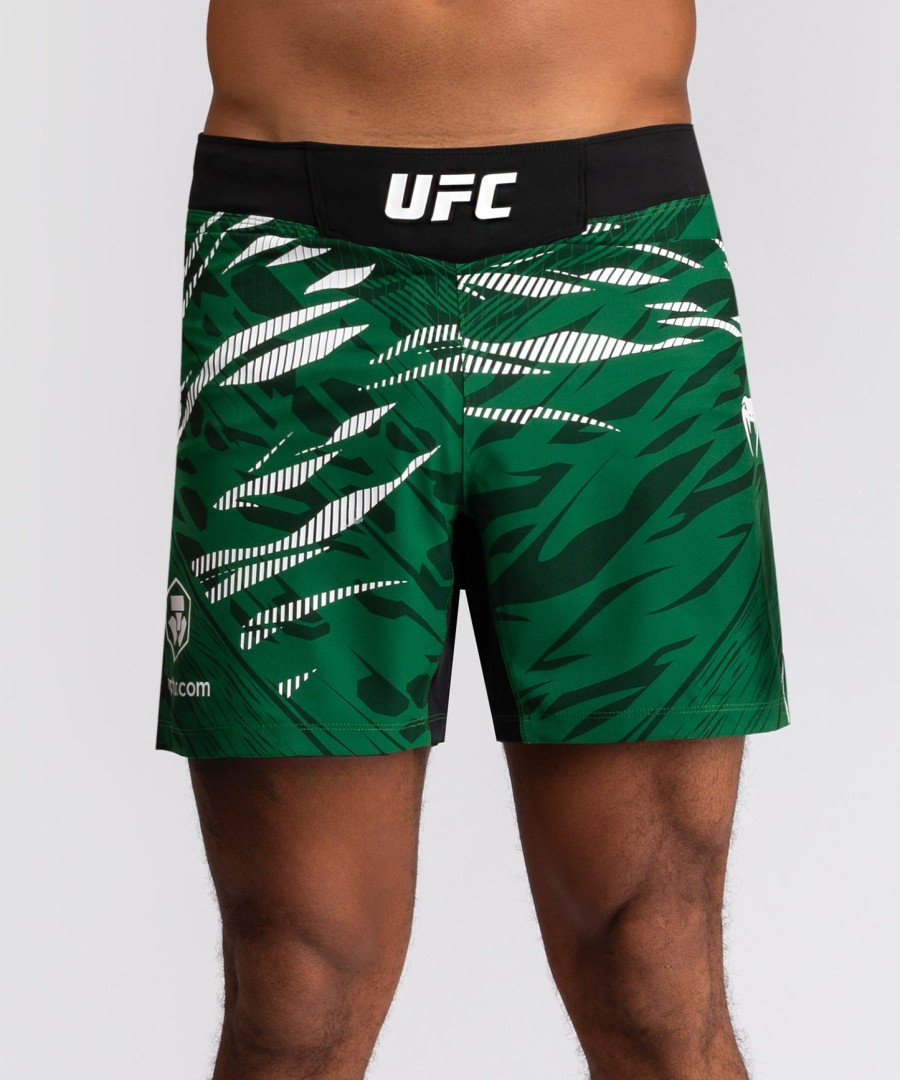 ufc fusion by venum authentic fight night herren-kampfshorts – kurze passform – grün