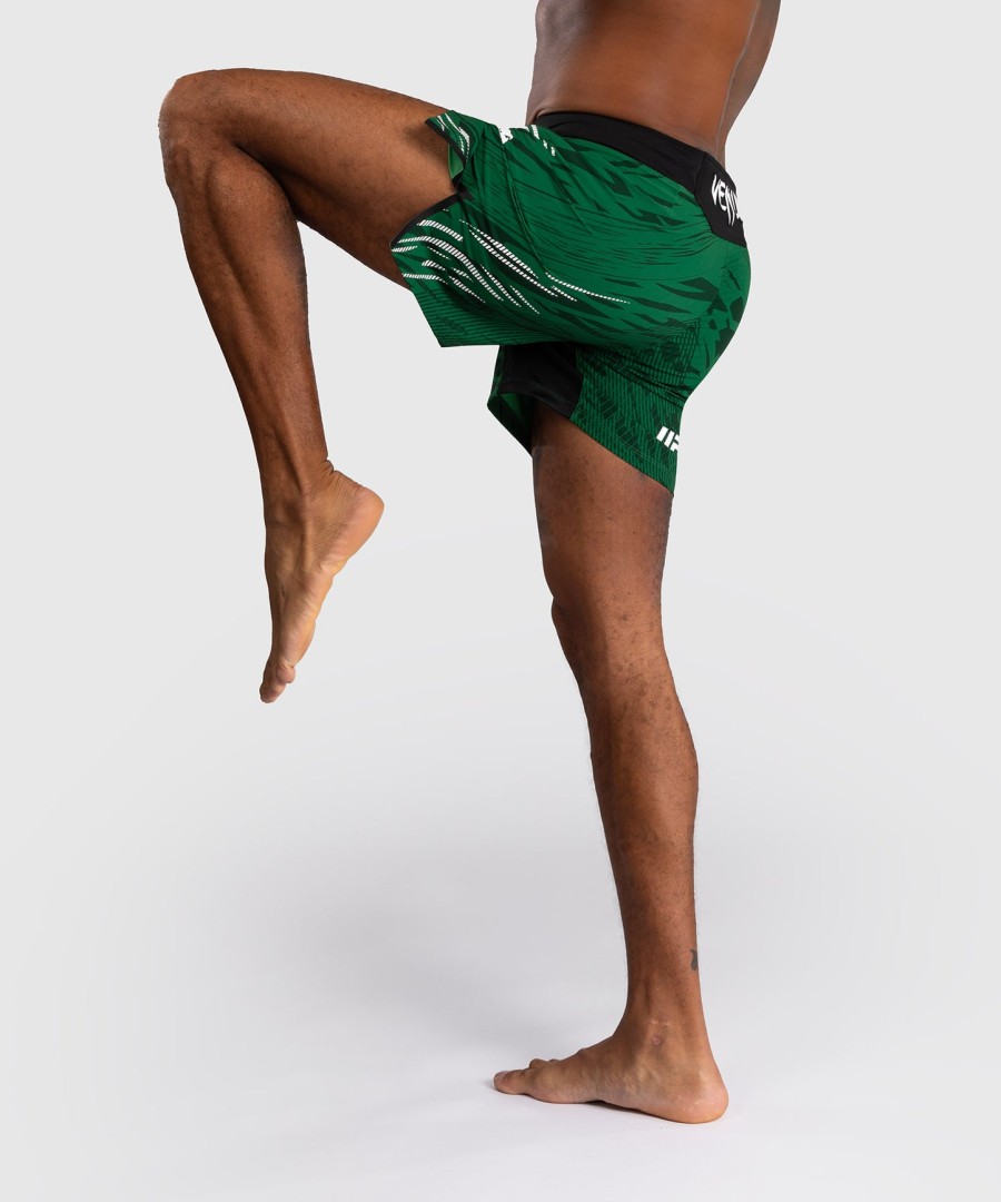 ufc fusion by venum authentic fight night herren-kampfshorts – kurze passform – grün