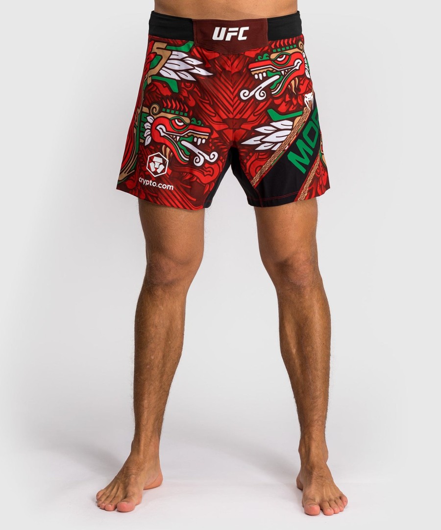ufc-herren unübertroffen von venum red brandon moreno kurze kampfshorts