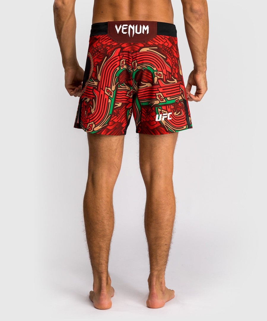 ufc-herren unübertroffen von venum red brandon moreno kurze kampfshorts