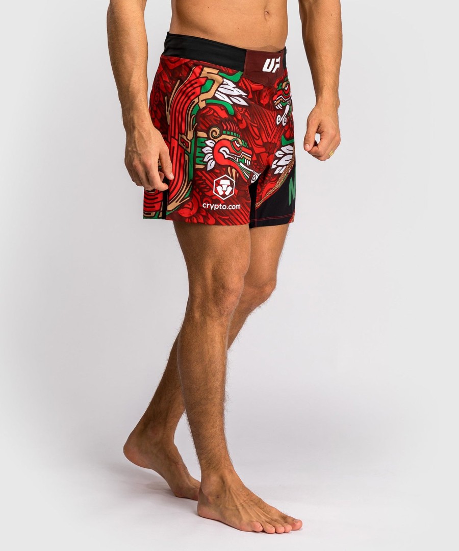 ufc-herren unübertroffen von venum red brandon moreno kurze kampfshorts