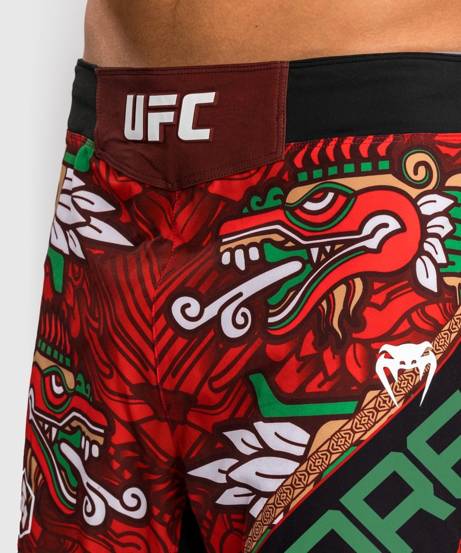 ufc-herren unübertroffen von venum red brandon moreno kurze kampfshorts