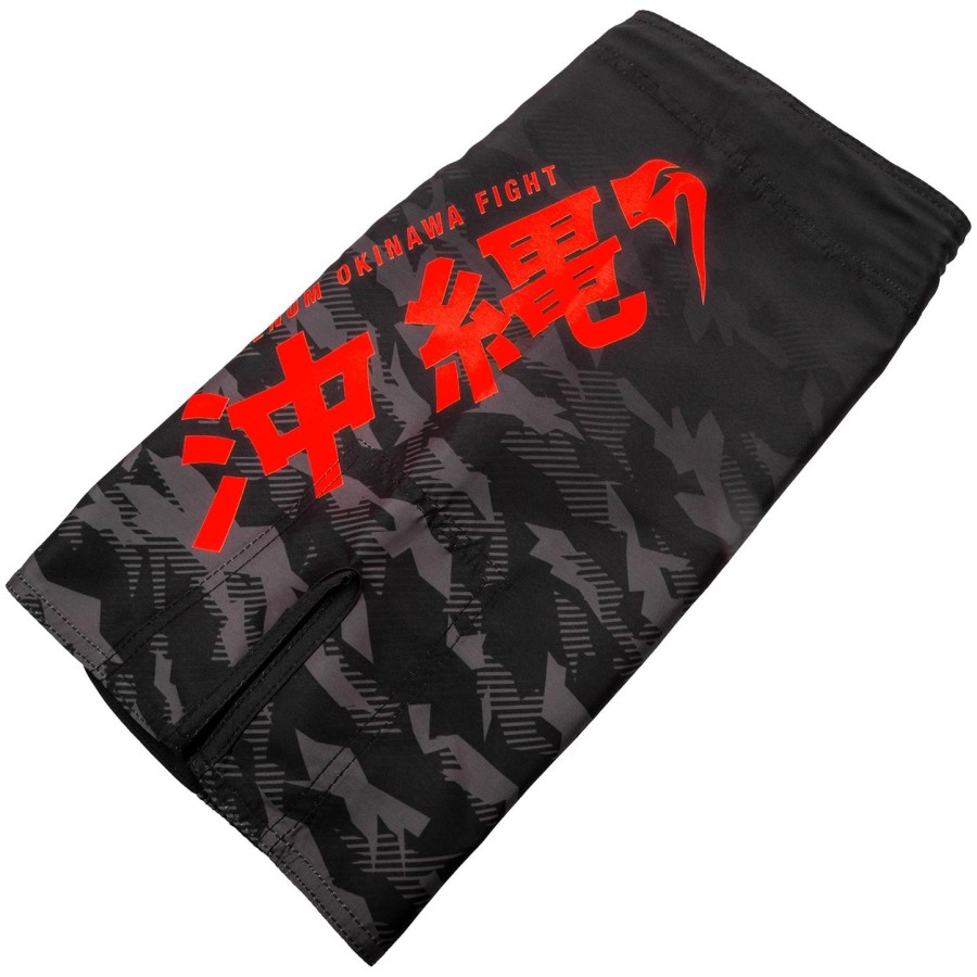 venum okinawa 2.0 kinder-kampfshorts – schwarzrot
