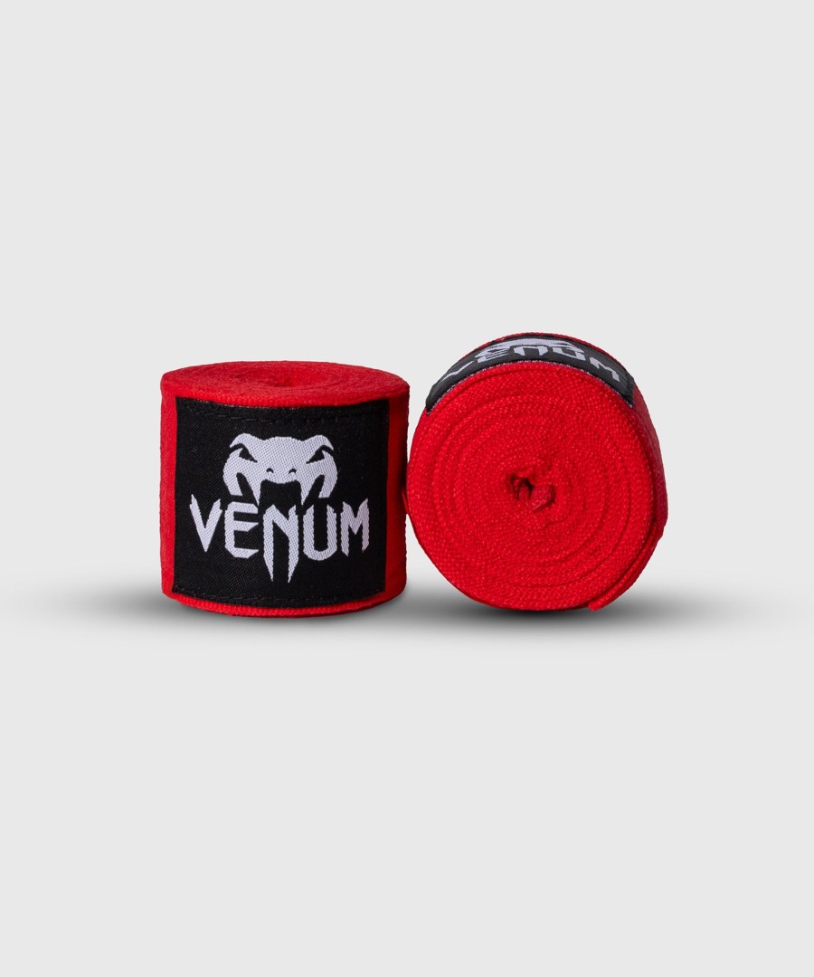 venum kontact boxbandagen - rot - 25 m 98 zoll