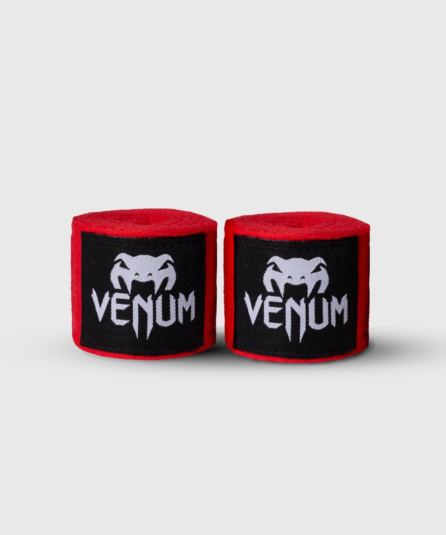 venum kontact boxbandagen - rot - 25 m 98 zoll
