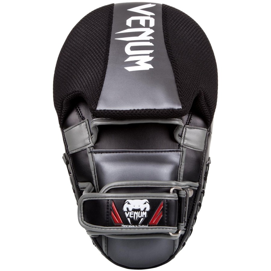 venum elite big focus mitts - schwarzweiß