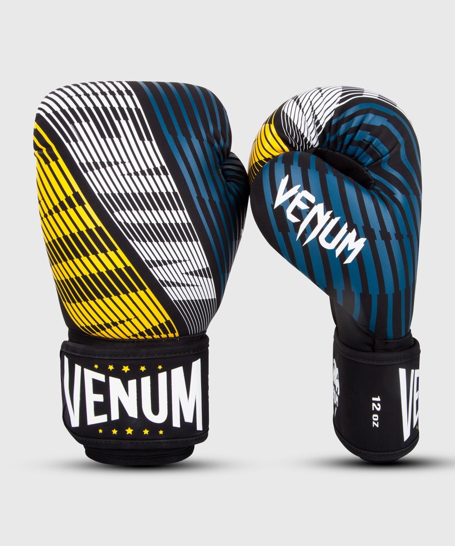 venum plasma boxhandschuhe - schwarzgelb