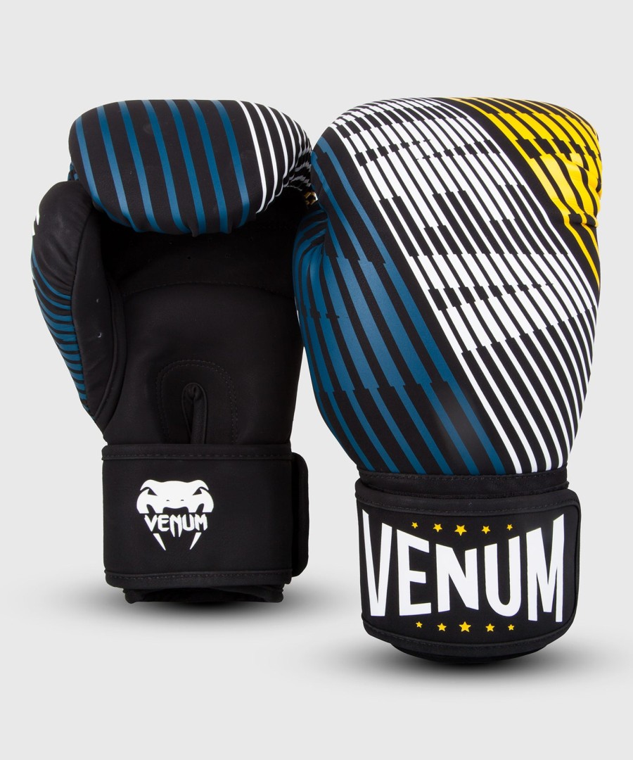 venum plasma boxhandschuhe - schwarzgelb
