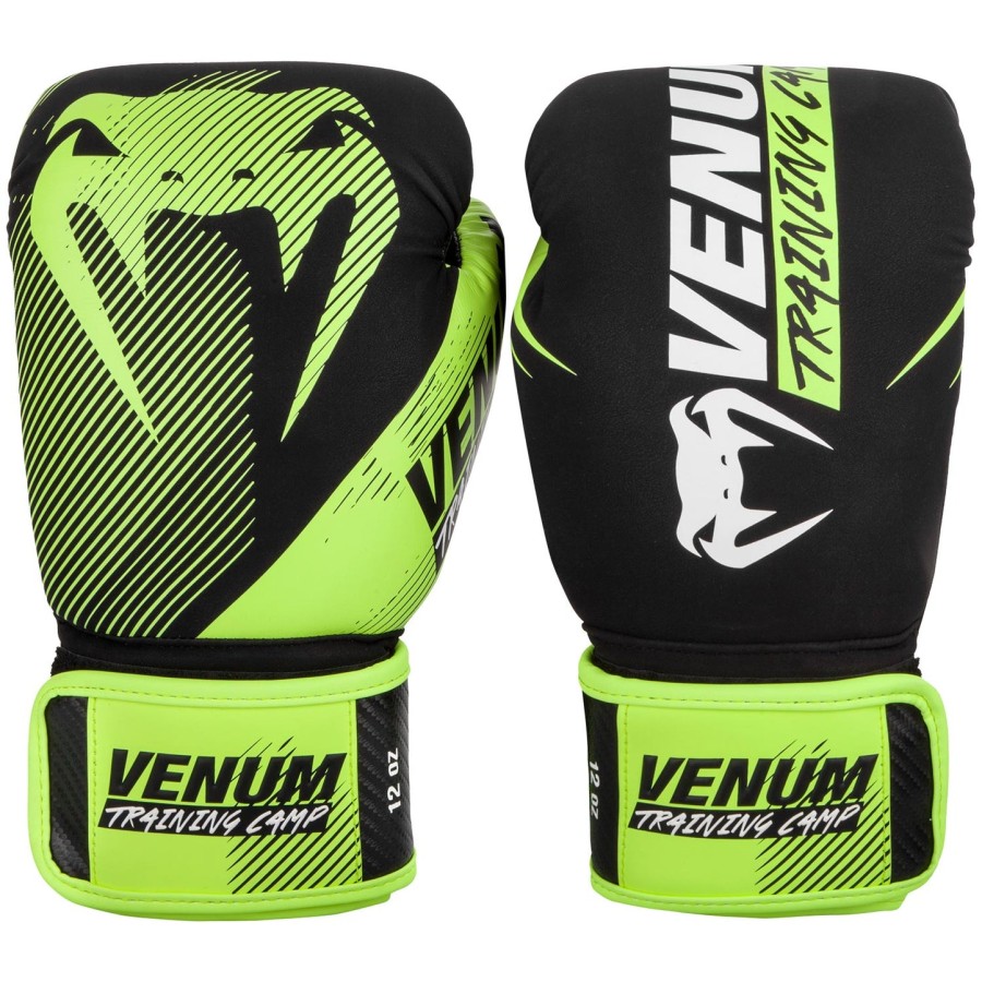 venum training camp 2.0 boxhandschuhe – schwarzneogelb