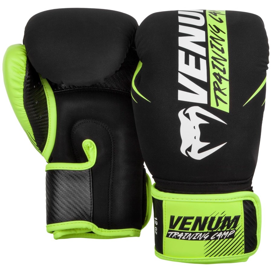 venum training camp 2.0 boxhandschuhe – schwarzneogelb