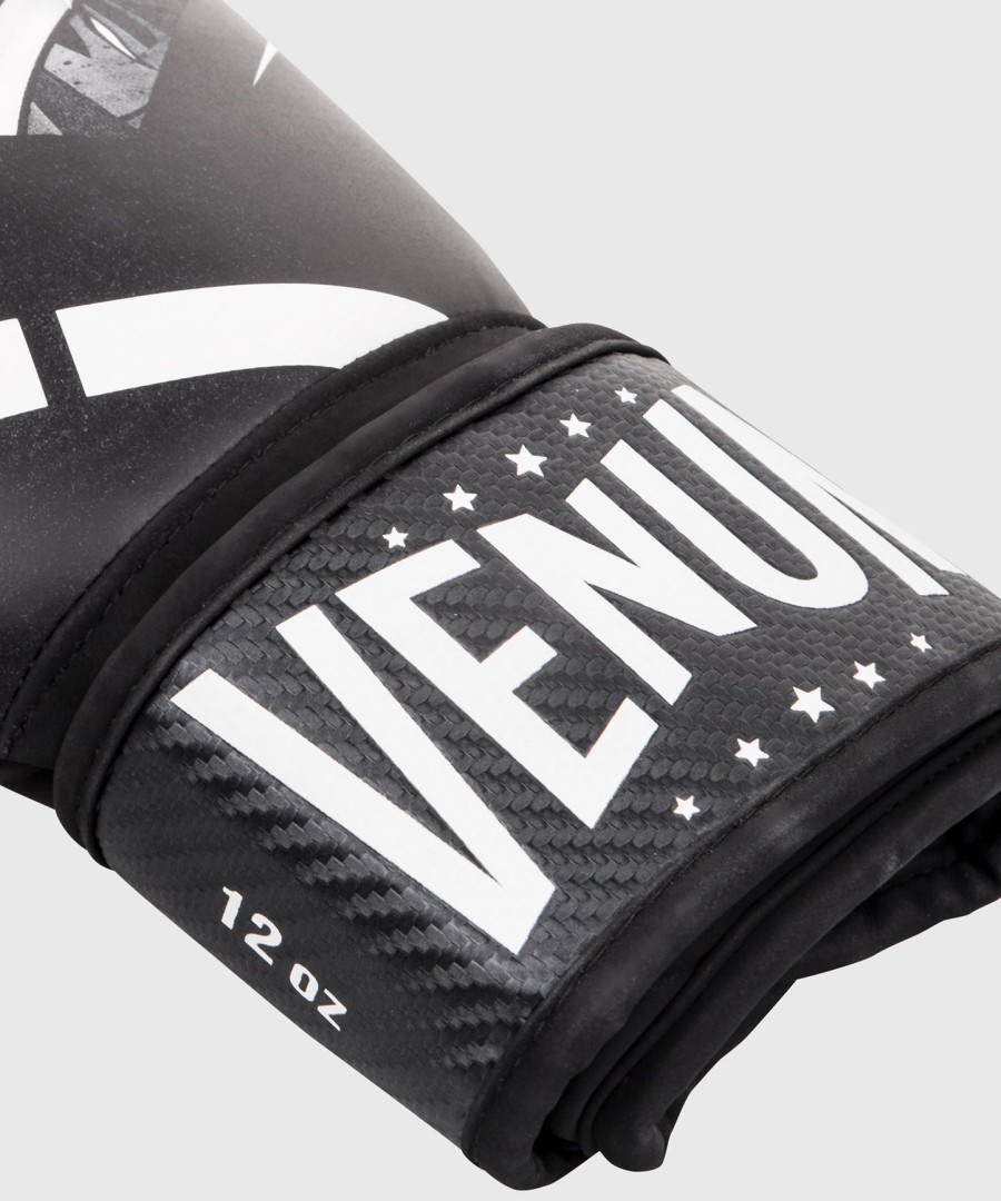 venum devil boxhandschuhe – weißschwarz