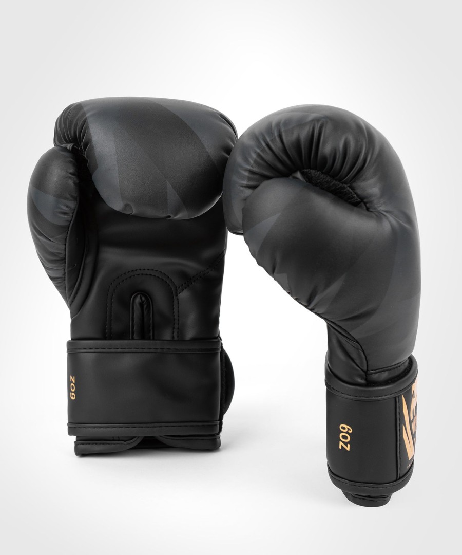 venum razor boxhandschuhe – für kinder – schwarzgold