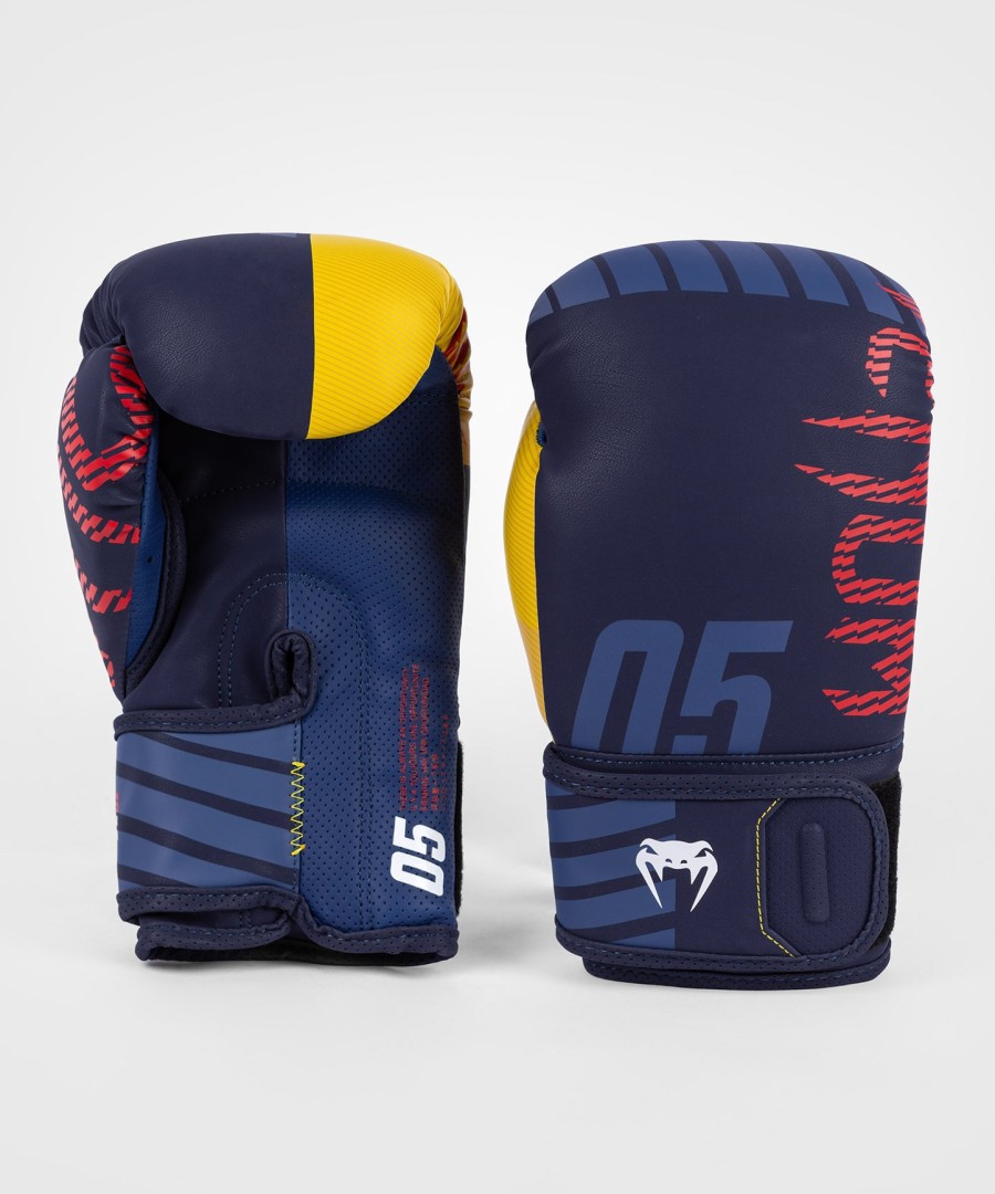 venum sport 05 boxhandschuhe - blaugelb