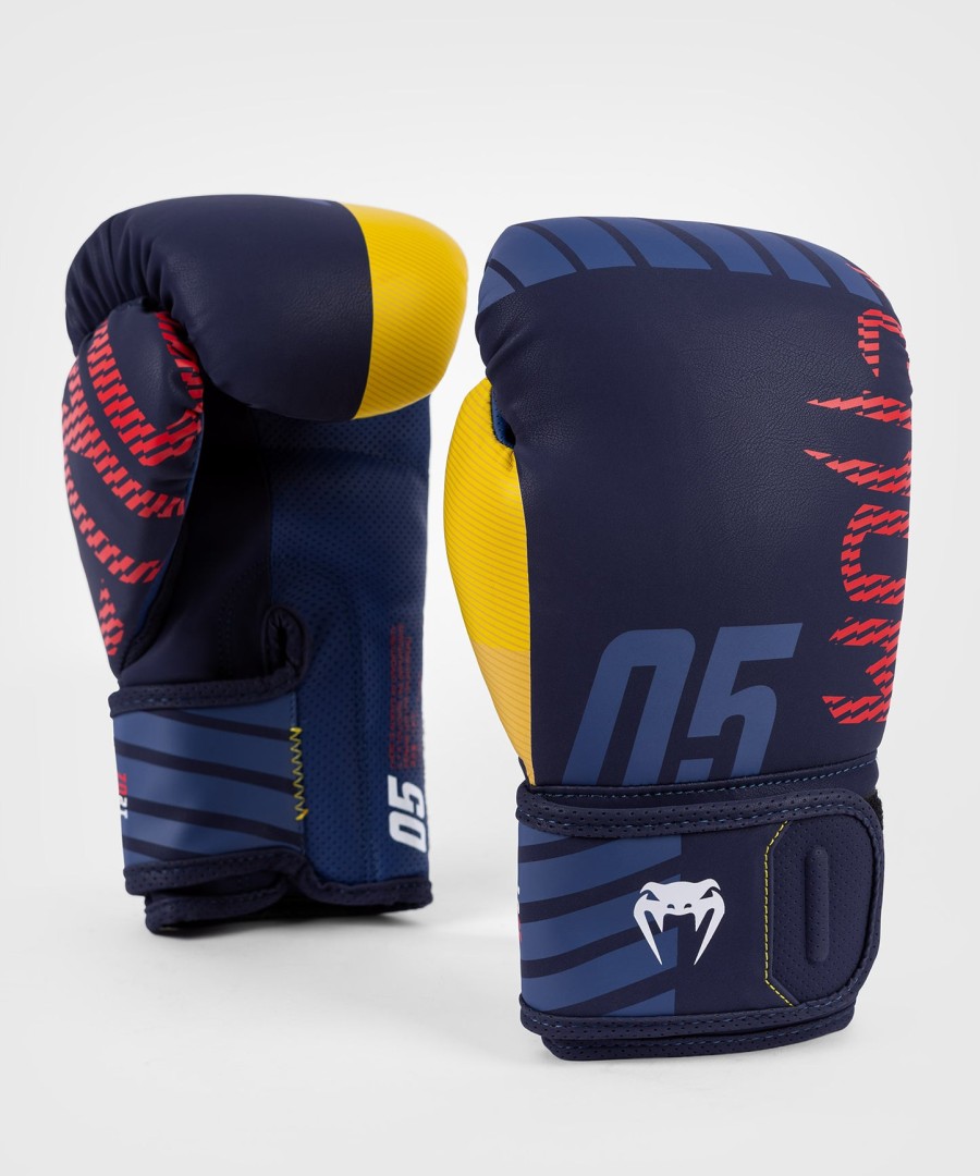 venum sport 05 boxhandschuhe - blaugelb